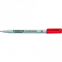 Staedtler® Lumocolor® Markers Washable Medium Tip Red