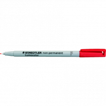 Staedtler® Lumocolor® Markers Washable Fine Tip Red