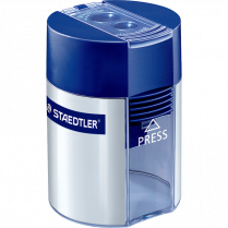 Staedtler® Pencil Sharpener with Container Double Hole