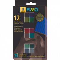 Staedtler® FIMO® Modelling Clay 25 g Assorted Basics Colours 12/pkg