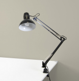 Studio Designs Metal Swing Arm Lamp w Clamp Attachment For Drafting Tables