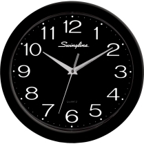 Swingline® Fashion Wall Clock 12" Black