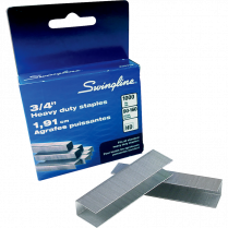 Swingline® Heavy Duty Staples 90-160 Sheets 3/4" 1,000/box