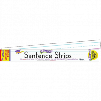 Trend® Wipe-off® Sentence Strips 30/pkg White