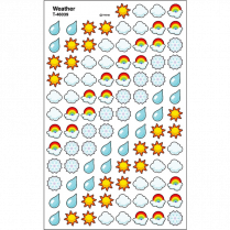 Trend® superShapes Weather Stickers 800/pkg