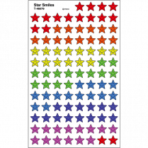 Trend® superShapes Star Smiles Stickers 800/pkg