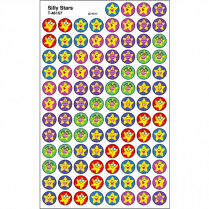 Trend® superSpots® Silly Stars Stickers 800/pkg