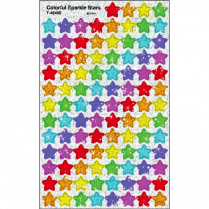 Trend® superShapes Colourful Stars - Sparkle Stickers 400/pkg