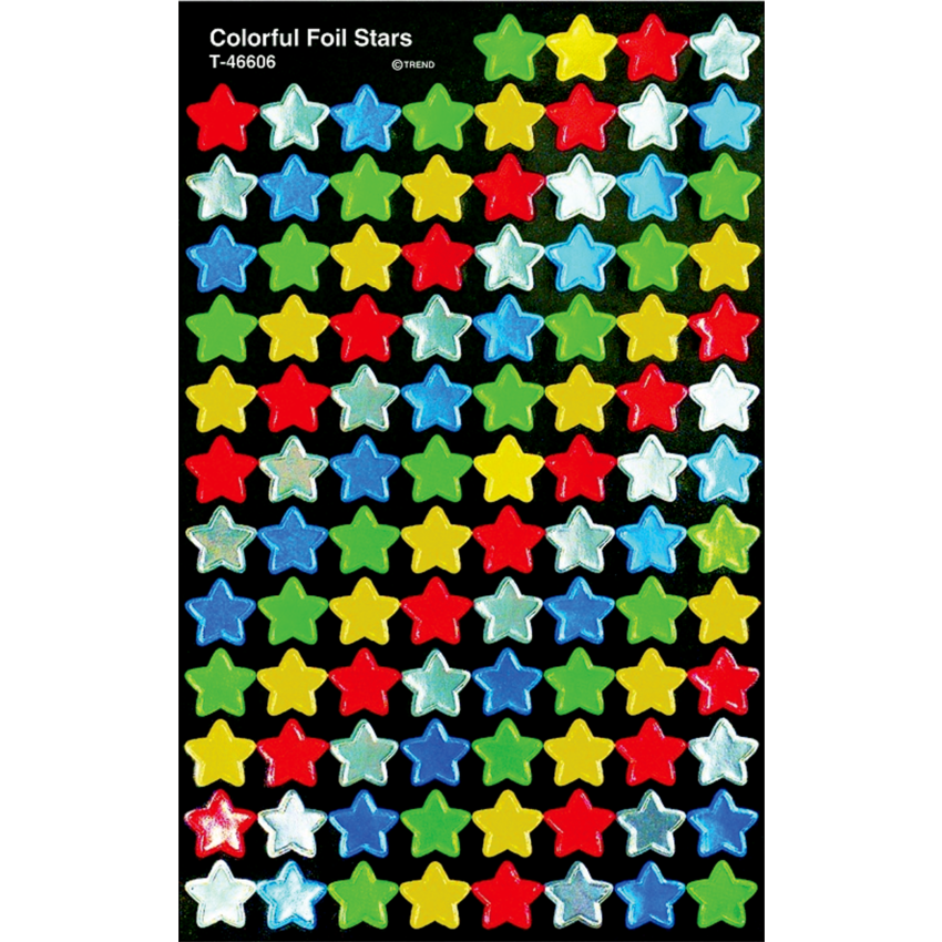 Stickers Stars Foil