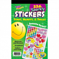 Trend® Sparkly Stickers 336/pad