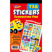 Trend® Schooltime Fun Stickers 738/pad
