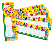 Trend® Desk Toppers® Name Plates Colourful Crayons 36/pkg