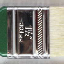 H.J. 119 Fine Bristle Brush - Flat 1-1/2"