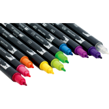 Tombow Dual Brush Pens Assorted Bright Colours 10/pkg