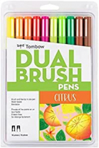Tombow Dual Brush Pens Citrus Colours 10/pkg