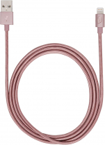LIGHTNING SYNC/CHARGE CABLE ISTORE ALUM 1.2m ROSE GOLD