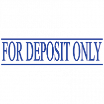 Trodat® Printy 4911 Self-Inking Message Stamp FOR DEPOSIT ONLY
