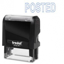 Trodat® Printy 4911 Self-Inking Message Stamp POSTED
