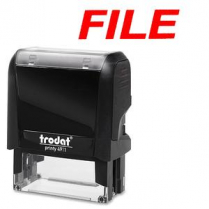 Trodat® Printy 4911 Self-Inking Message Stamp FILE