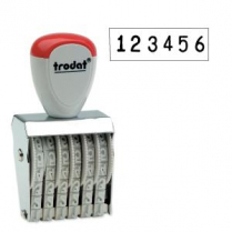 Trodat Economy Numberer Stamp 6x5mm Bands