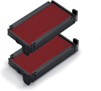 Trodat® 6/4910 Replacement Ink Pad Red 2/pkg