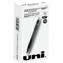 uni-ball&reg; Jetstream&trade; Elements Retractable Ball Point Pens Medium Point Black 12/box