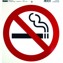 SIGN NO SMOKING SYMBOL 9x9