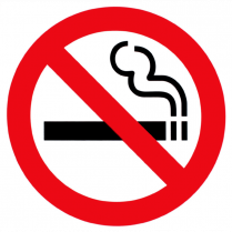 Headline® International Symbol Sign No Smoking 3x3
