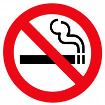 Headline® International Symbol Sign No Smoking 6x6