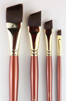 Heinz Jordan Series 940AN Aquatec Oil & Acrylic Brushes - Angular - Various Sizes