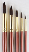 Heinz Jordan Series 940R Aquatec Oil & Acrylic Brushes - Round - Various Sizes