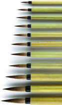 Heinz Jordan Series M100 Bamboo Mixed Media Paint Brushes - Round - Various Sizes