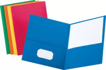 Oxford® Twin Pocket Portfolios - Various Colours & Packs