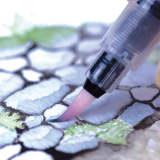 Pentel Arts Aquash Water Brush Pen - Various Sizes