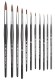 Princeton Siberia Series 7050 Natural Kolinsky Sable Watercolour Paint Brushes - Round - Various Sizes