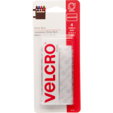 Velcro® Sticky Back™ Fasteners 3-1/2" x 3/4" Strips 4/pkg