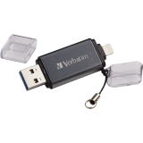 Verbatim® Store 'n' Go Dual USB 3.0 Flash Drives for Apple Lightning Devices 32 GB
