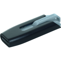 Verbatim® Store 'n' Go® V3 USB 3.2 Gen 1 Flash Drives 32 GB Grey 10/pkg