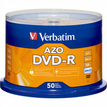 DVD-R VERBATIM 50/SPINDLE 4.7GB 16X
