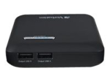 Verbatim USB Power Pack Charger 12000mAh Dual USB-A Power Bank