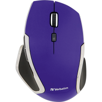 Verbatim Deluxe 6-Button LED Mouse Purple