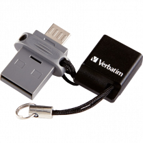 Verbatim Store n Go Dual USB Flash Drive for OTG Devices 16GB