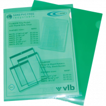 VLB FileMode View Folders Letter Green 10/pkg
