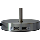 Bostitch® Adjustable LED Desk Lamp with 2 USB ports