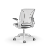 Humanscale World Full-Function Ergonomic Task Chair White / Grey Mesh