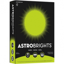 ASTROBRIGHTS 24# LETTER TERRA GREEN 60# TEXT 500/PACK 22581