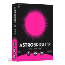 Astrobrights® 24lb Paper 8-1/2" x 11" Fireball Fuchsia 500/pkg