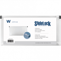 Winnable SlideLock® Poly Zipper Envelope 5" x 10" Clear