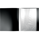 Winnable Presentation Book 20 Pockets Letter Black