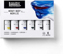 Liquitex Heavy Body Acrylic Classic Colour 6x22ml/Set